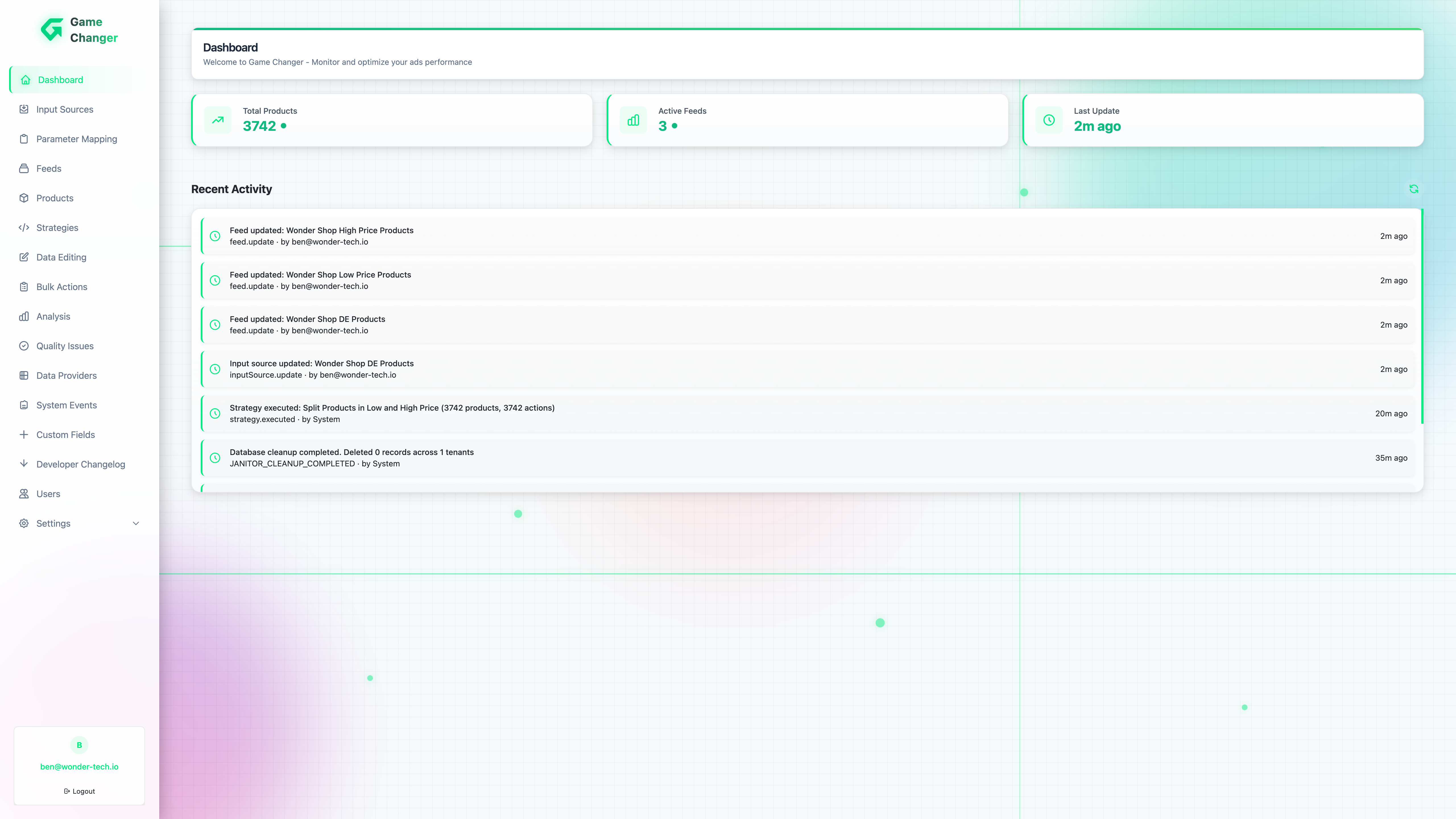 Wonder Feed Screenshot 1